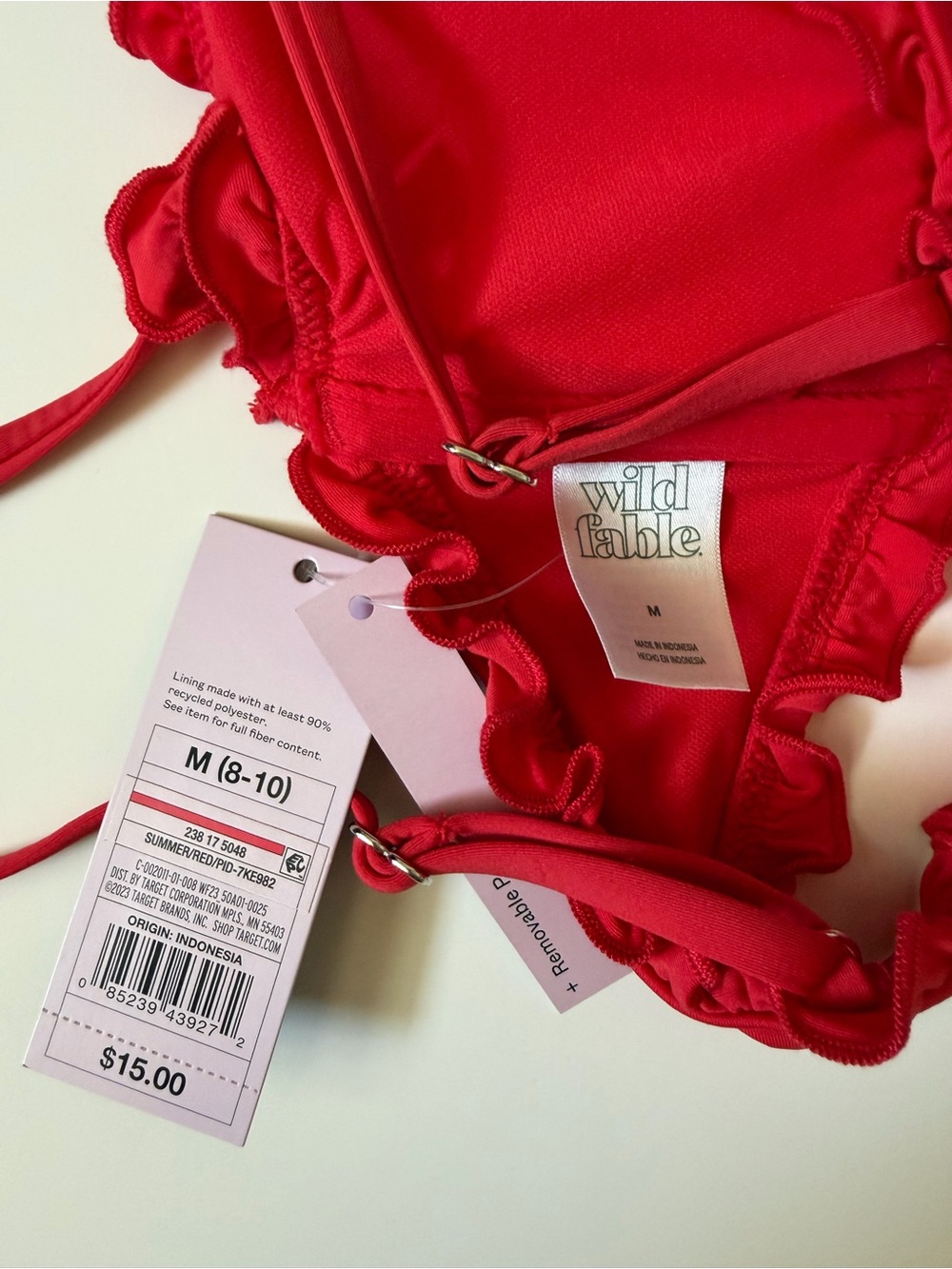 Wild Fable Ruffle Swim Top - Picture 4 of 4